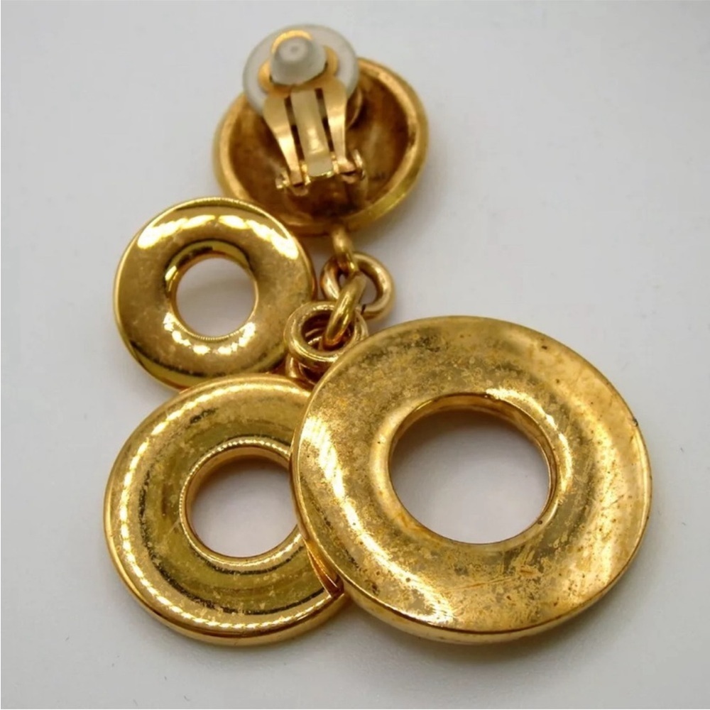 Celine Earrings PARIS Authentic Vintage - Picture 5 of 9